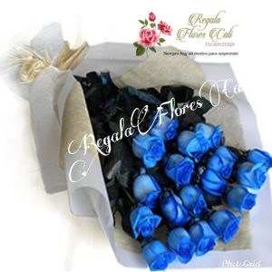 Ramillete Rosas Azules