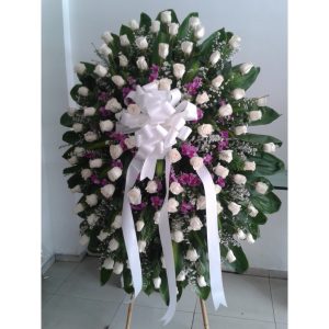 Corona Funeral Orquídea